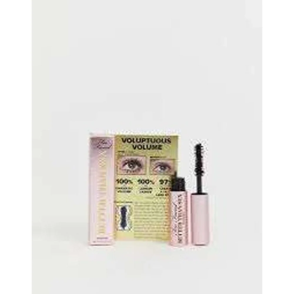 Too Faced Better Than Sex Mascara Voluptuous Volume Lash Travel Size .13oz Black